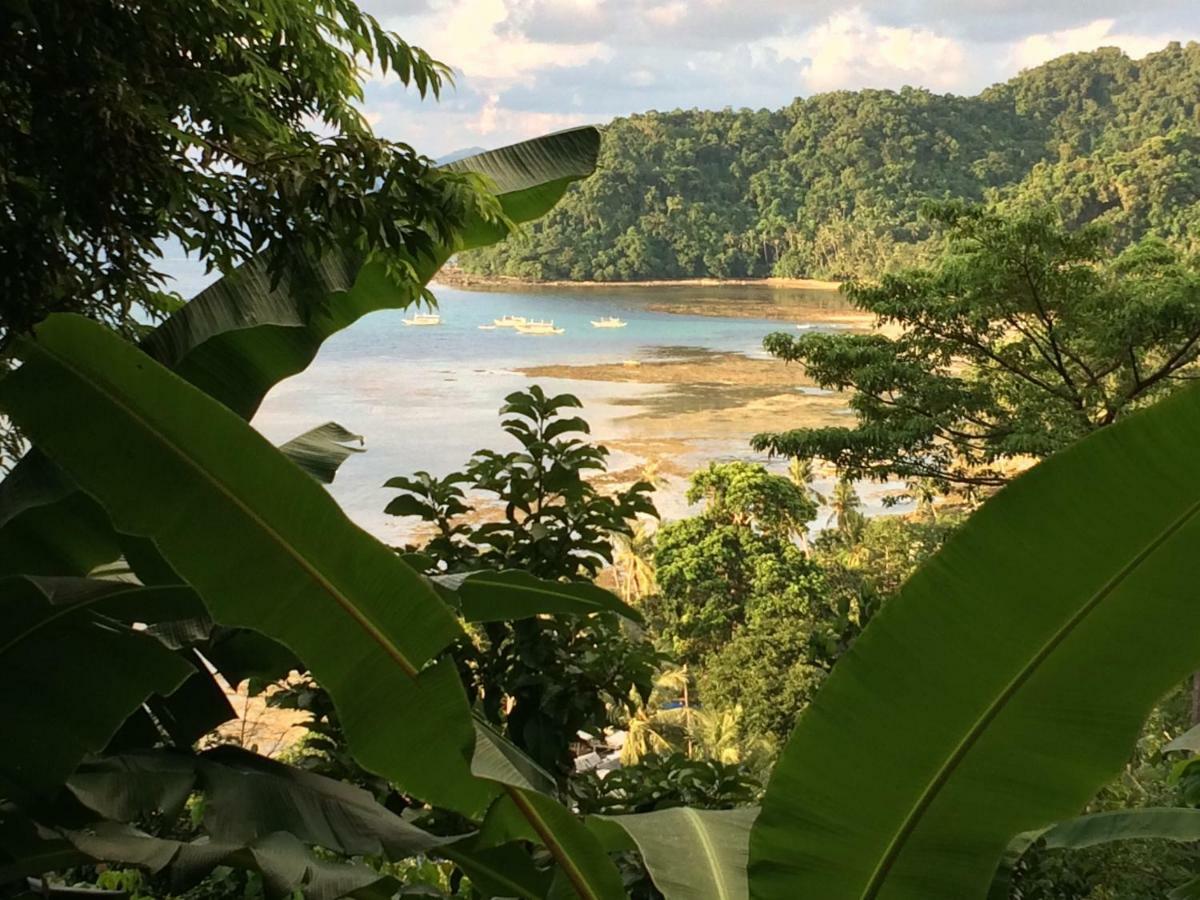 Camp Talusi Hilltop Overlooking El Nido Exterior foto